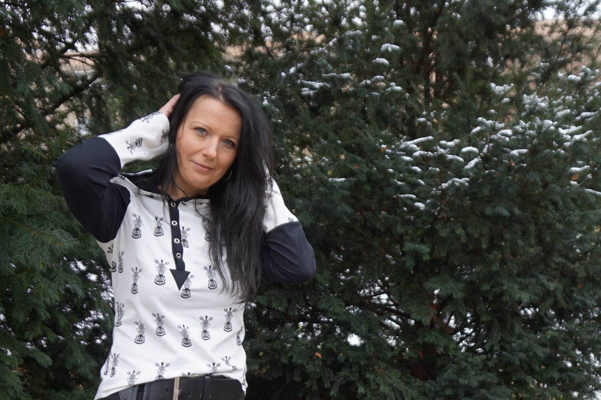 Hoodie Berit Gr. 32-50 Schnittmuster - Sewando