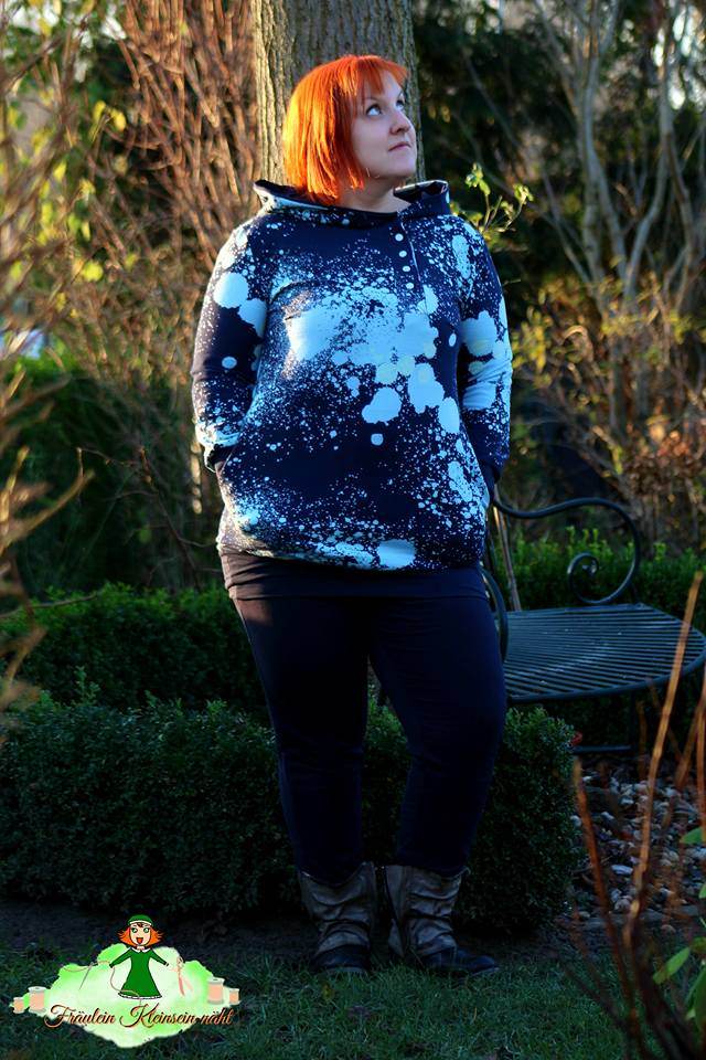 Hoodie Berit Gr. 32-50 Schnittmuster - Sewando