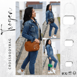 Schnittmuster Crossbag Tasche TROGEN + Videoanleitung : - Sewando