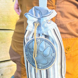 ITH Stickdatei Leckerchenbeutel 18x25, In The Hoop Bag PawButton - Sewando