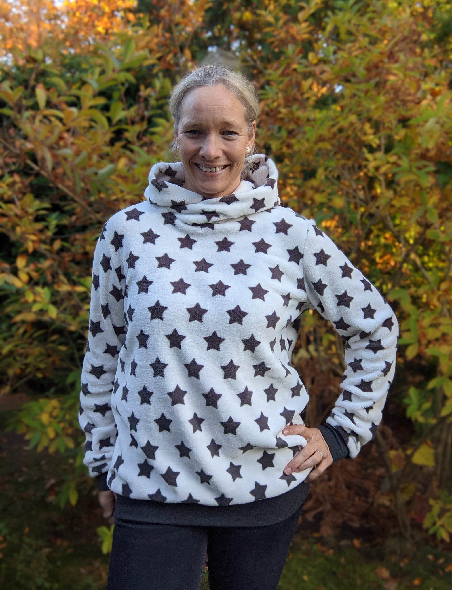 Sannys Boyfriend Hoodie- Gr 32-64 - E-Book und Nähanleitung - Sewando