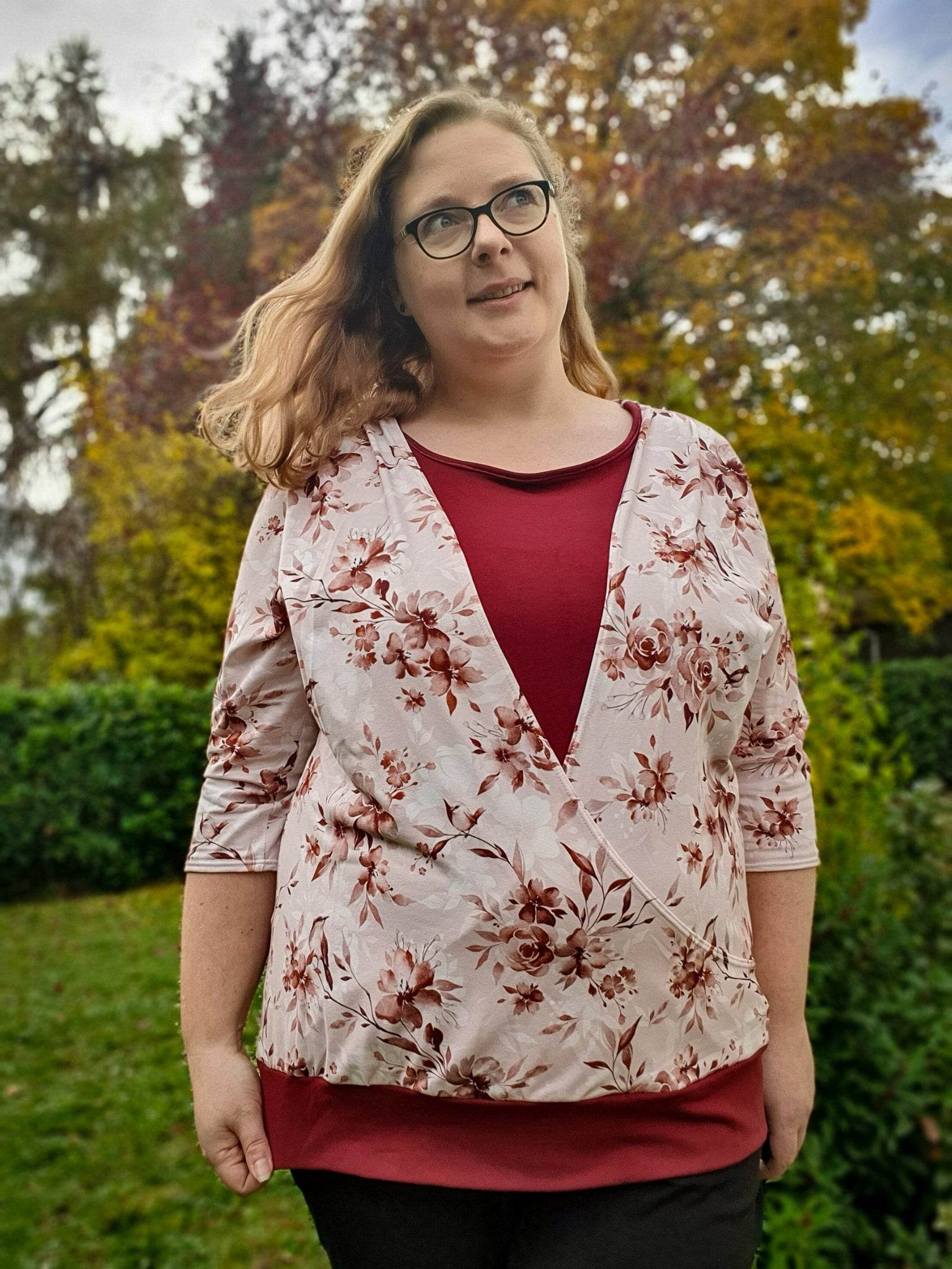 Lagenshirt Eingewickelt - Gr 32-64 - Ebook und Nähanleitung - Sewando