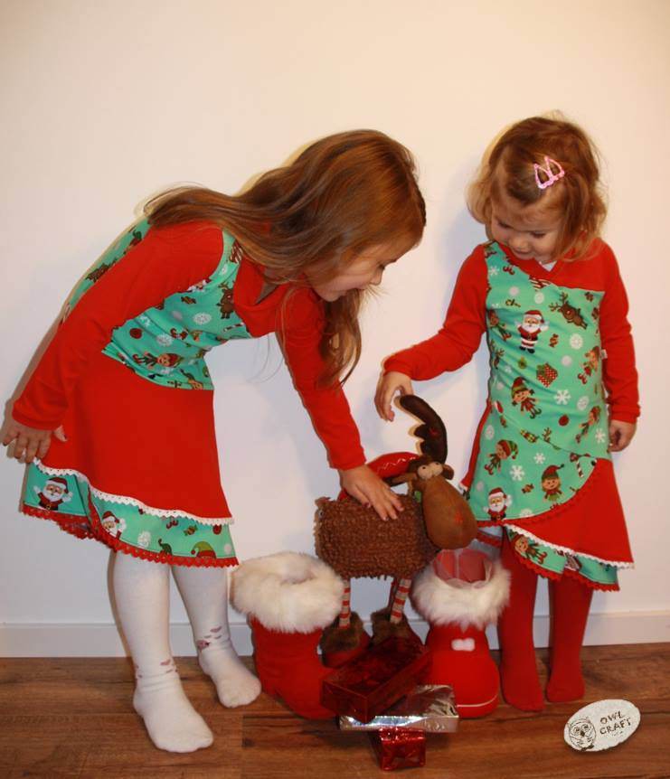 Kleid Lykka Kids Gr. 104-158 Schnittmuster - Sewando