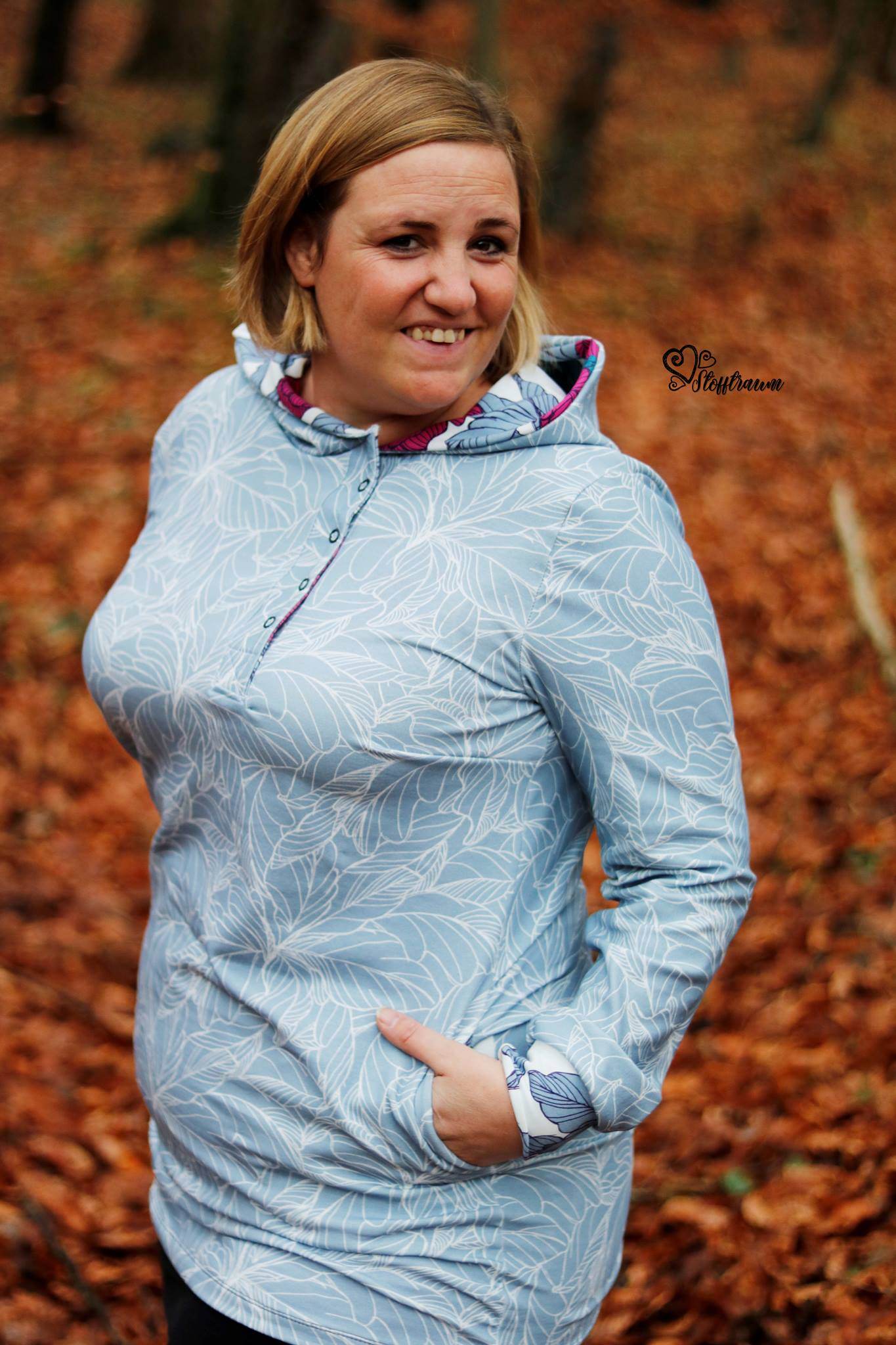 Hoodie Berit Gr. 32-50 Schnittmuster - Sewando