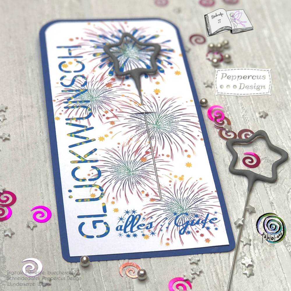 Digiset Feuerwerk Plotten, Sublimation, Drucken, Digistamp - Sewando