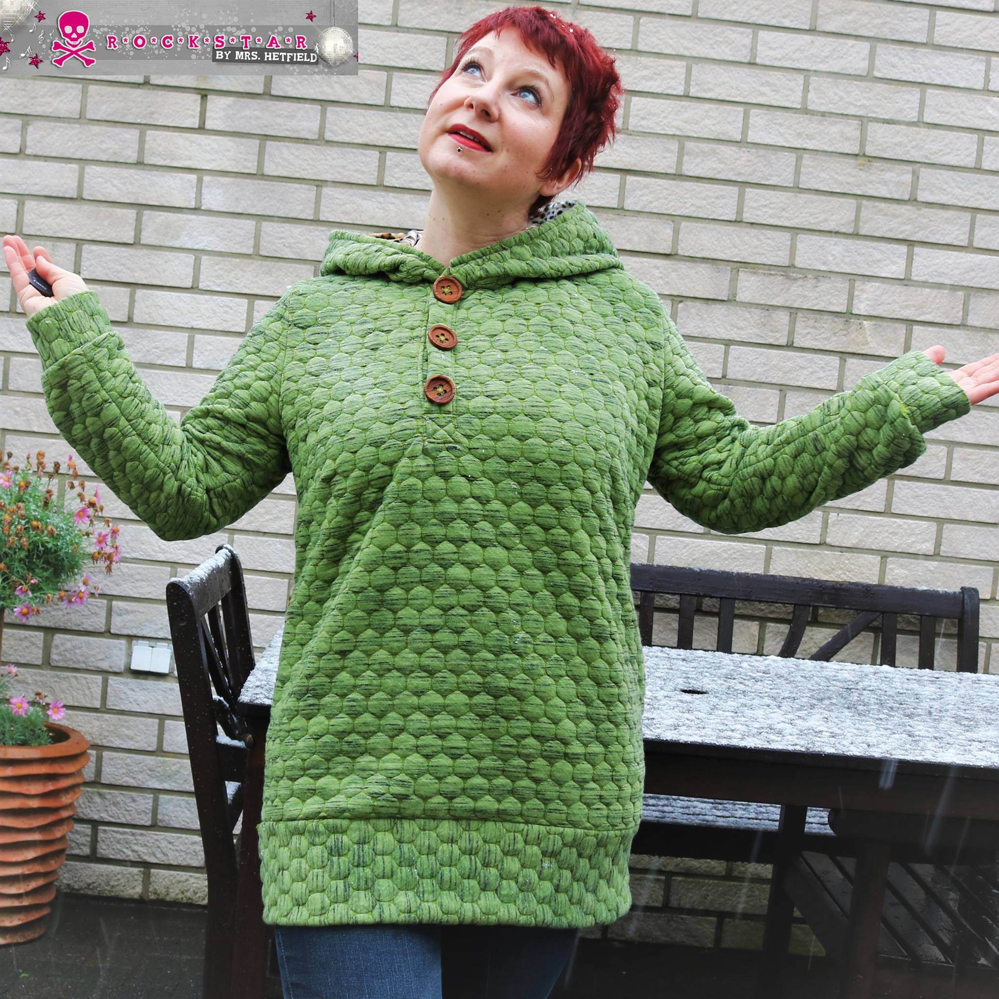 Hoodie Berit Gr. 32-50 Schnittmuster - Sewando