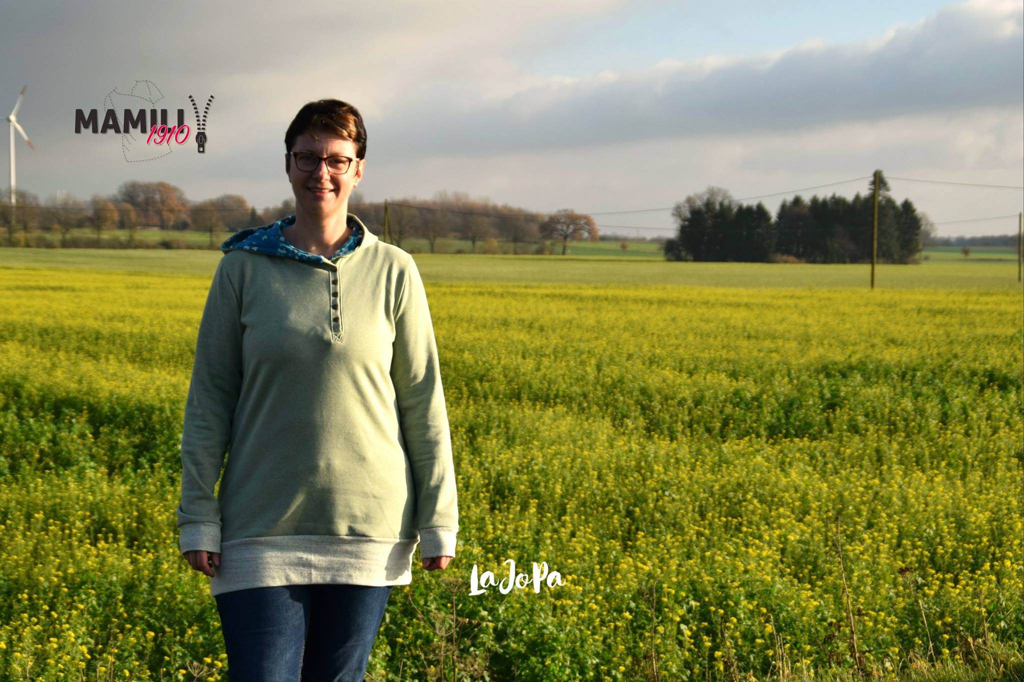 Hoodie Berit Gr. 32-50 Schnittmuster - Sewando