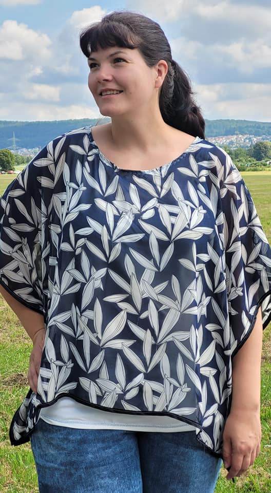Blusenshirt Tjada - Gr 32-64 - EBook und Nähanleitung - Sewando