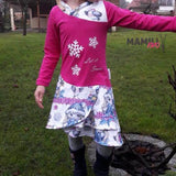 Kleid Lykka Kids Gr. 104-158 Schnittmuster - Sewando