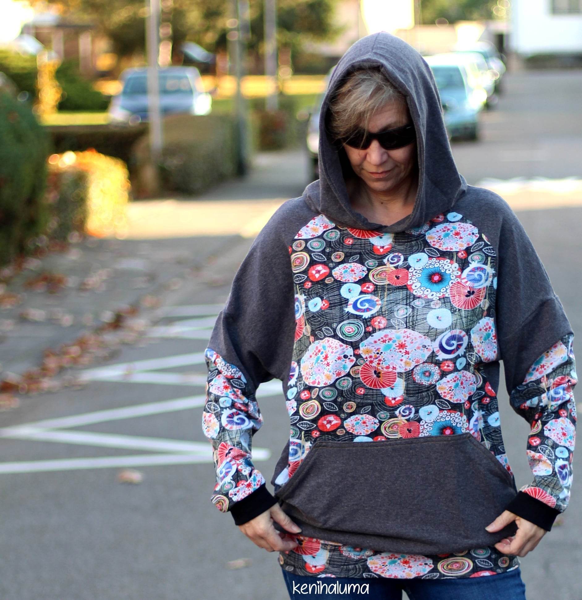 Schnittmuster Baggyhood Gr. 32 bis 54 - Sewando