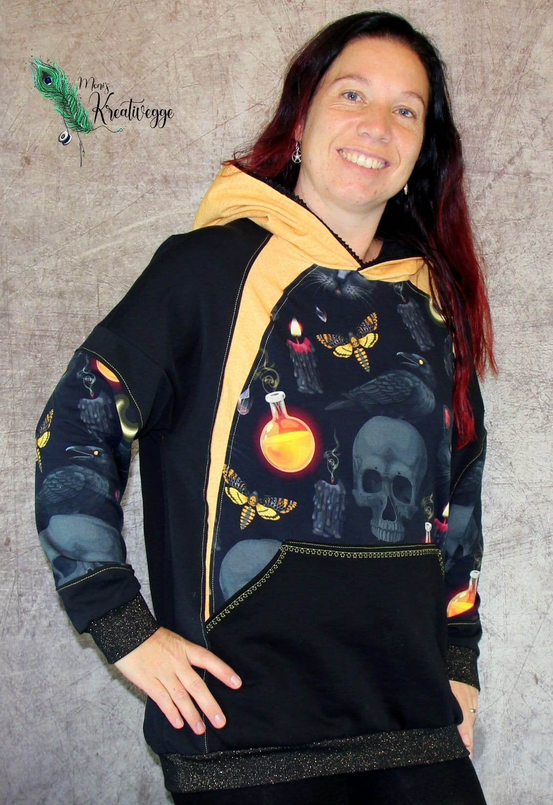 Schnittmuster Baggyhood Gr. 32 bis 54 - Sewando