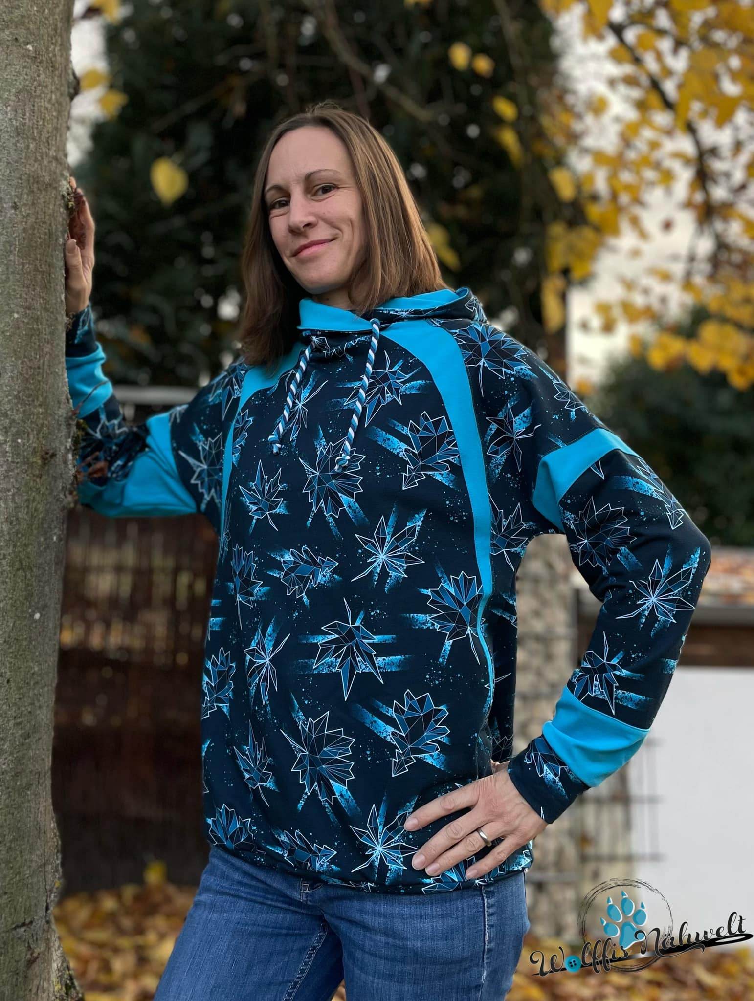 Schnittmuster Baggyhood Gr. 32 bis 54 - Sewando