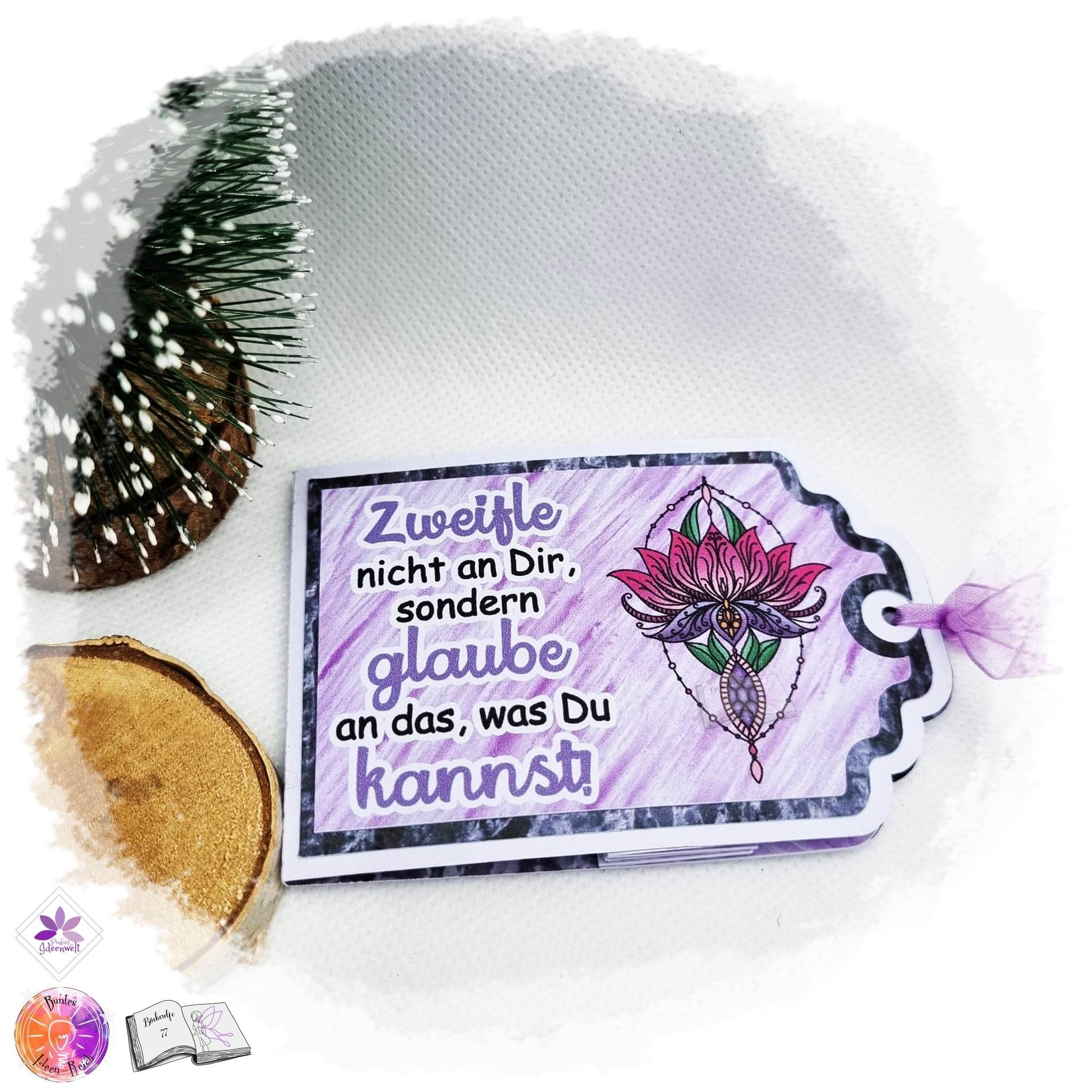 Digiset Lotusblume Plotten, Sublimation, Drucken, Digistamp - Sewando