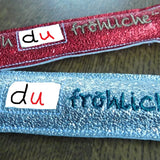 Stickdatei - DU-Riegel "Oh, DU fröhliche"
