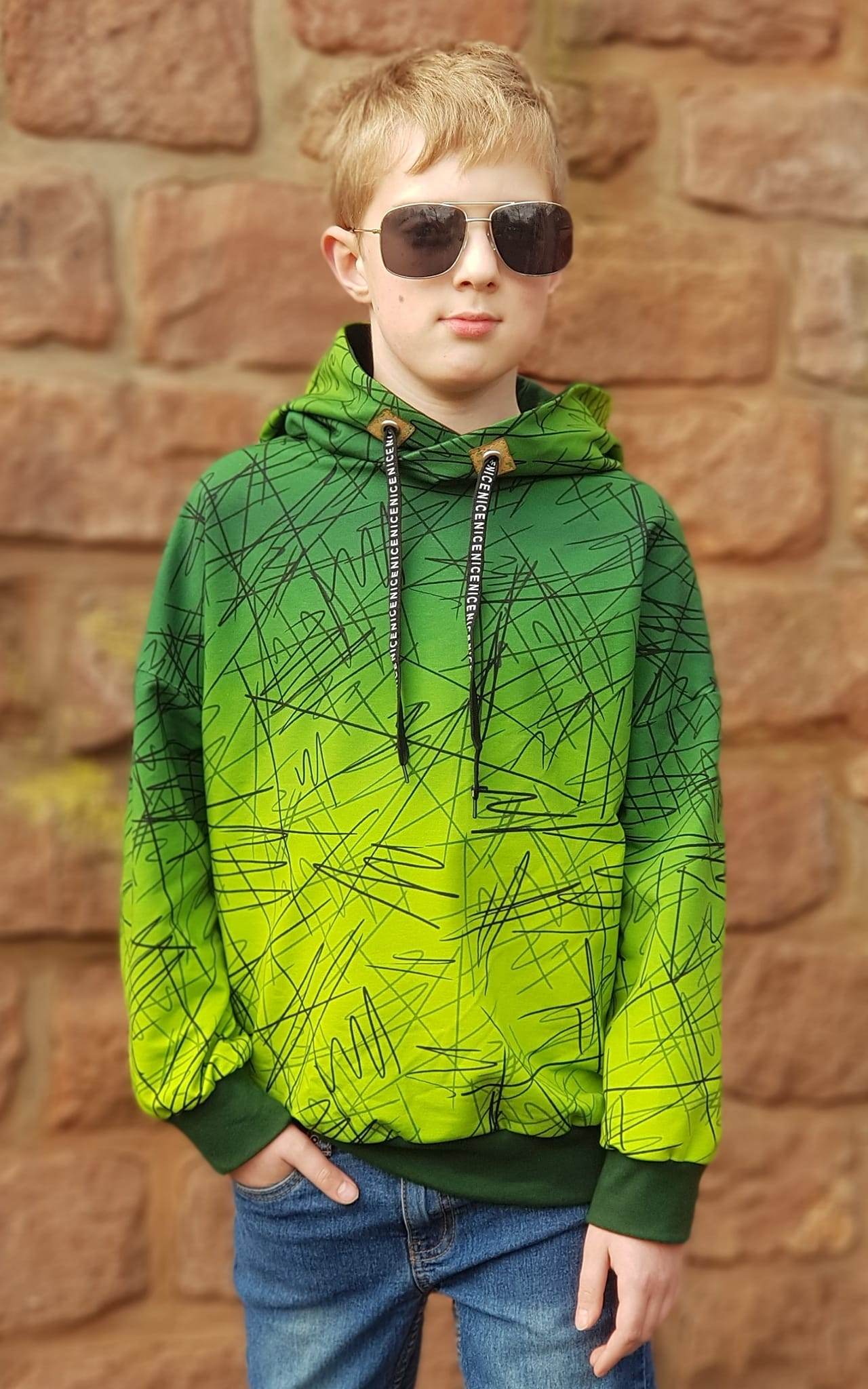 Schnittmuster Baggyhood Kids Gr. 80 bis 152 - Sewando