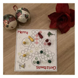 Stickdatei - Spiel "LUDO Weihnachten - Mensch ärgere....." für 3 Spieler