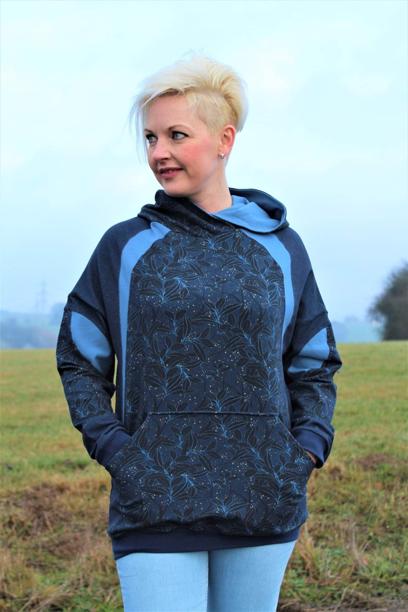 Schnittmuster Baggyhood Gr. 32 bis 54 - Sewando