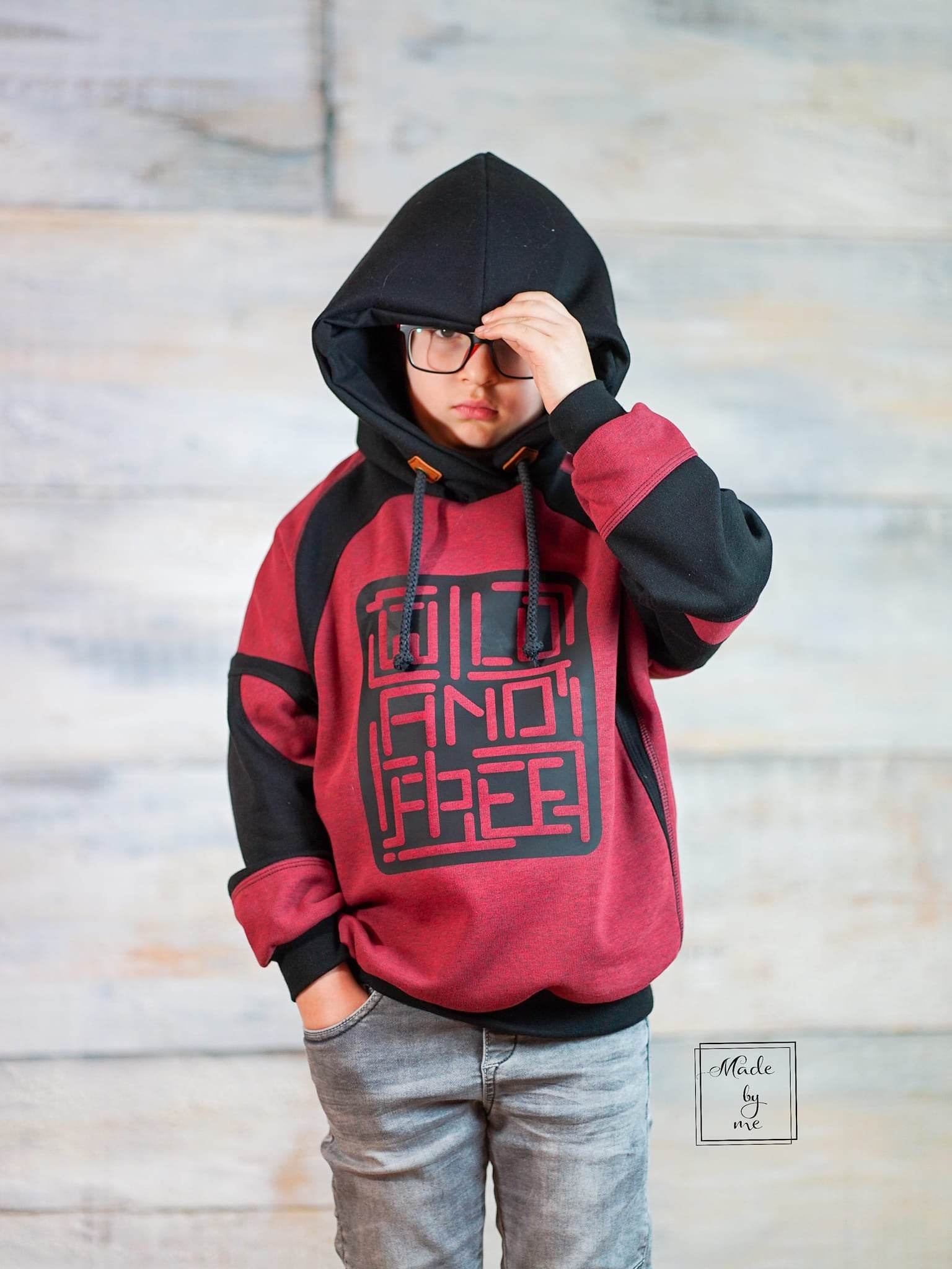 Schnittmuster Baggyhood Kids Gr. 80 bis 152 - Sewando