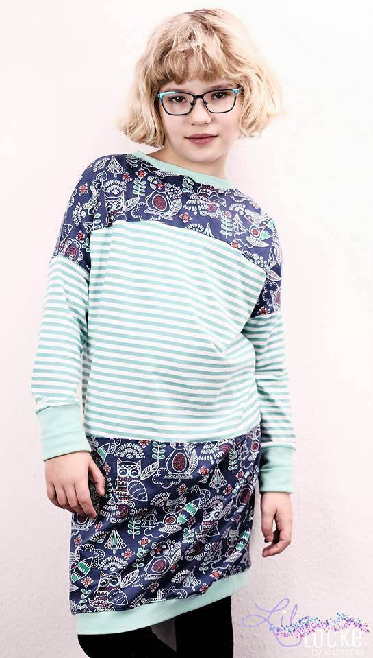 Schnittmuster Shirt/ Pullover Lara&Lars Gr. 68/74-152/158 - Sewando