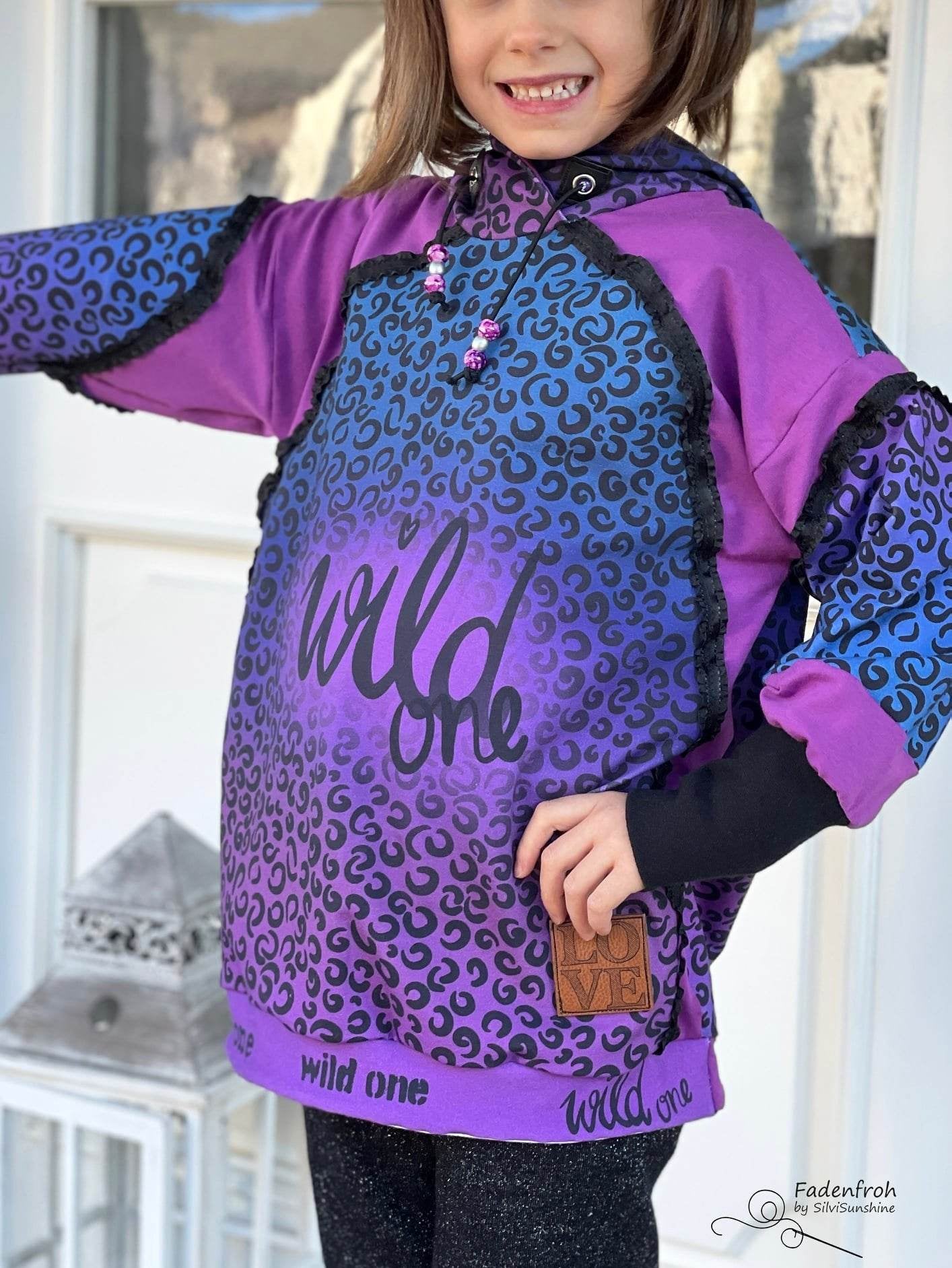 Schnittmuster Baggyhood Kids Gr. 80 bis 152 - Sewando