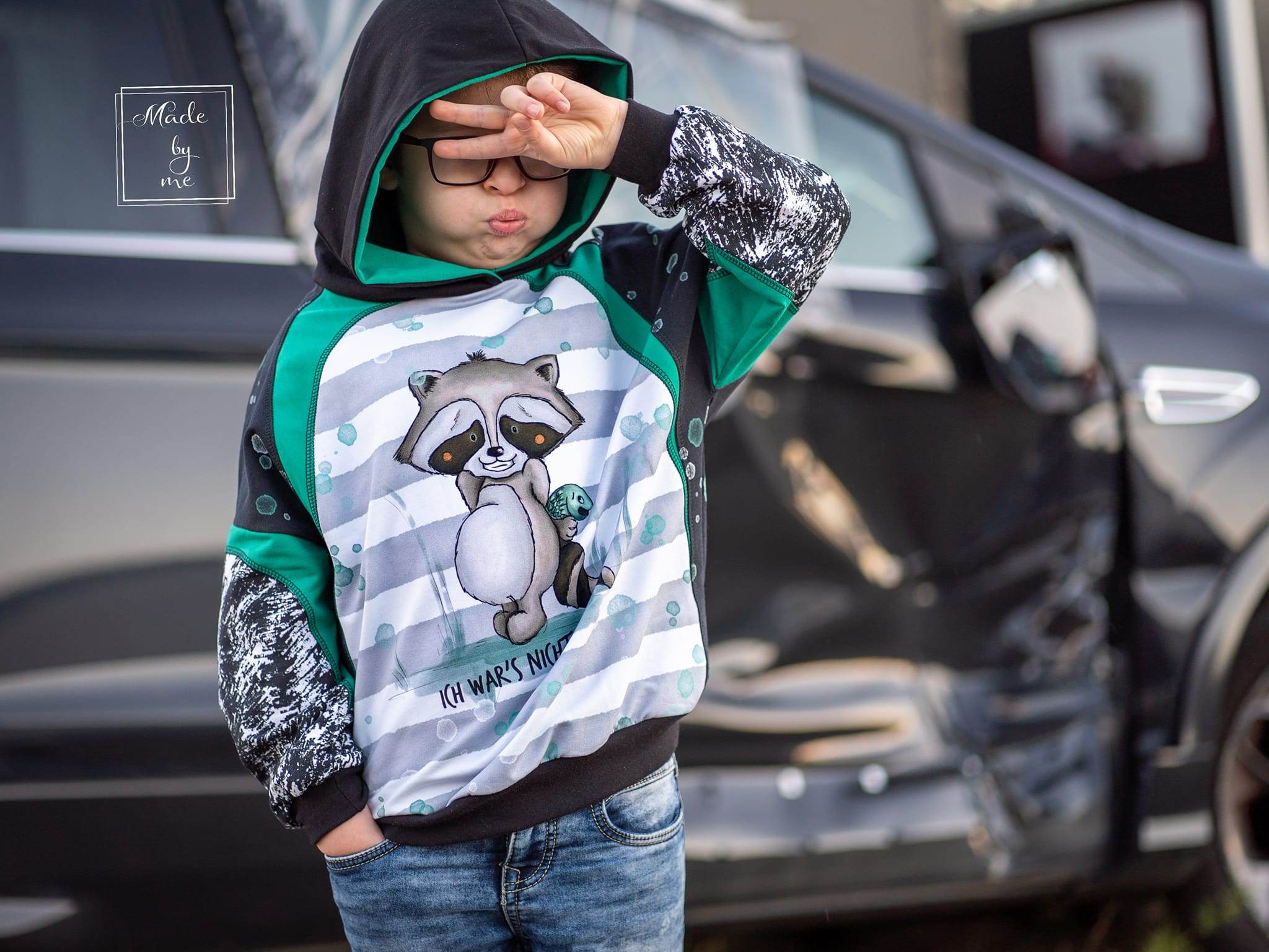 Schnittmuster Baggyhood Kids Gr. 80 bis 152 - Sewando