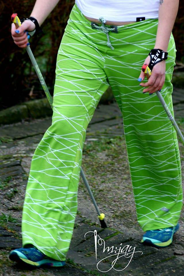 Freizeit-/Yogahose Skadi Gr. 32-50 Schnittmuster - Sewando