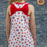 Schnittmuster Kleid / Top Racerback Schweißperlchen Gr. 80-140 - Sewando