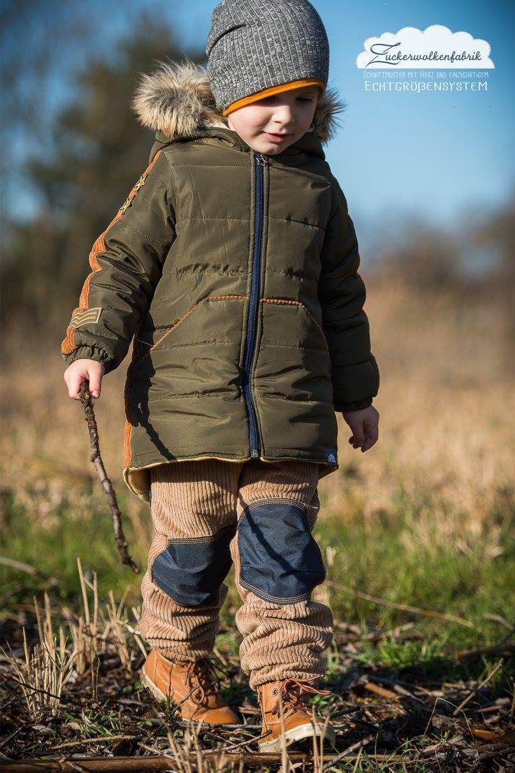 Big Outdoorhose, Matschhose, Regenhose, Tobehose - für 105cm-140cm Körpergröße - Sewando