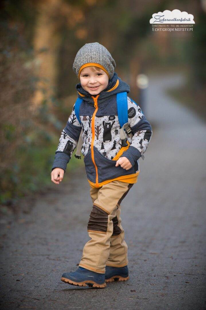 Sparpaket(4 Ebooks) Herbstwind & Frühlingssonne & Outdoorhose für 69cm-140cm Körpergröße - Sewando