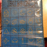 Stickdatei - Spiel "BINGO" für maximal 6 Kinder (mit Motiven)