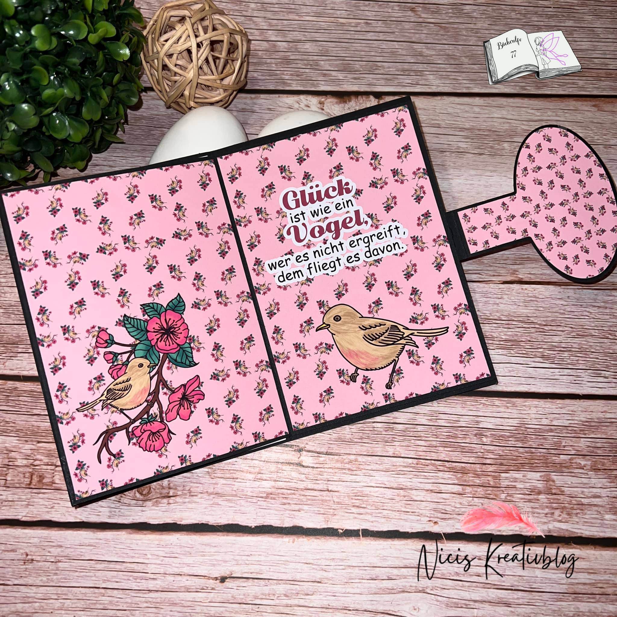 Digiset Ast mit Vogel Plotten, Sublimation, Drucken, Digistamp - Sewando