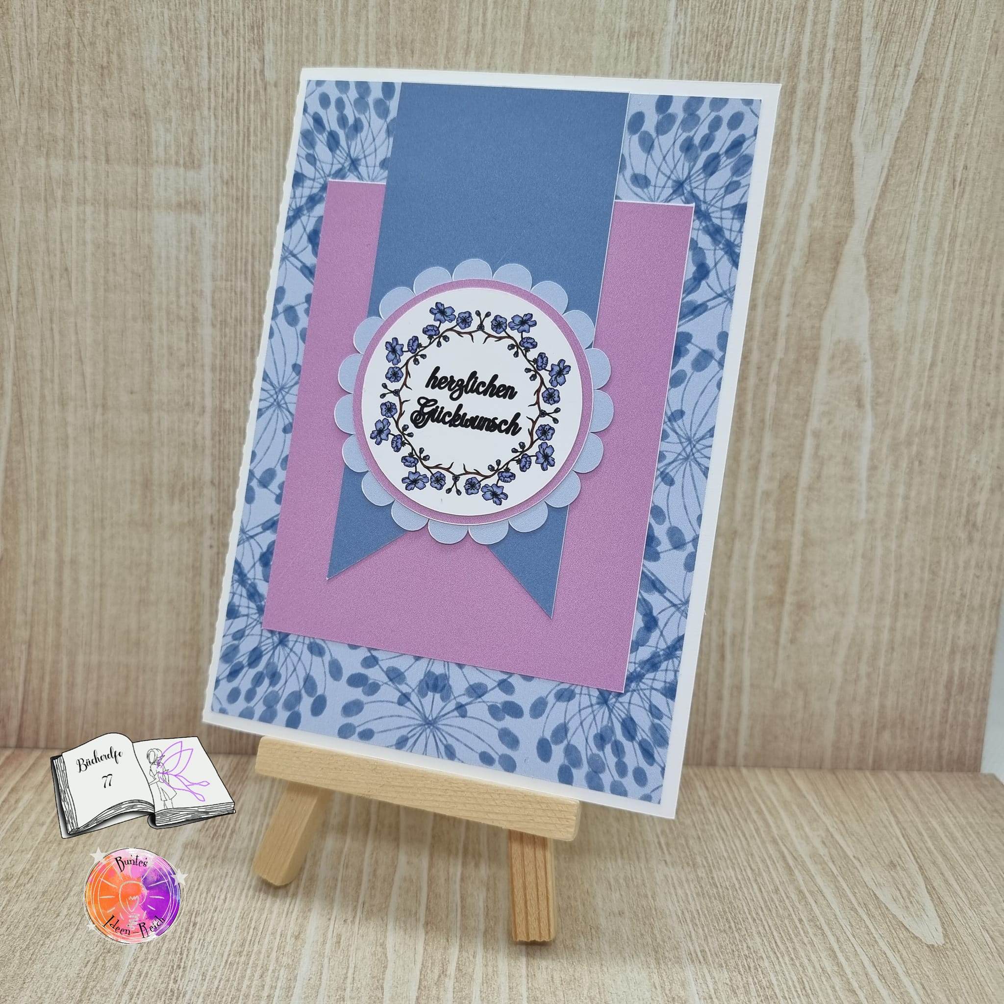 Digiset Blumen Kranz Plotten, Sublimation, Drucken, Digistamp - Sewando