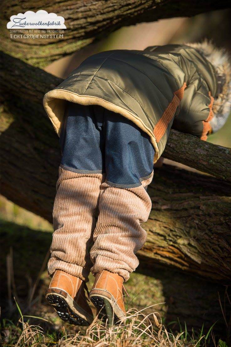 Sparpaket(4 Ebooks) Herbstwind & Frühlingssonne & Outdoorhose für 69cm-140cm Körpergröße - Sewando