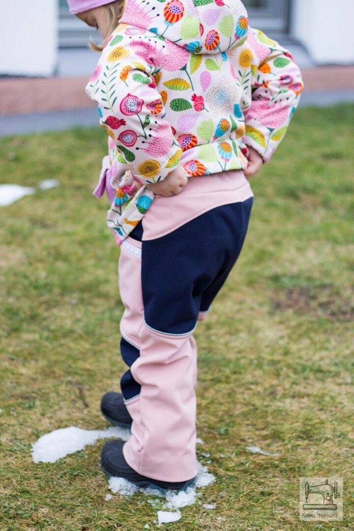 Big Outdoorhose, Matschhose, Regenhose, Tobehose - für 105cm-140cm Körpergröße - Sewando