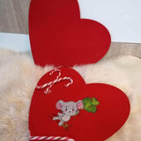 Maus Stickdatei – süßes Applikationsmotiv für Geschenke & Kinderkleidung - Sewando