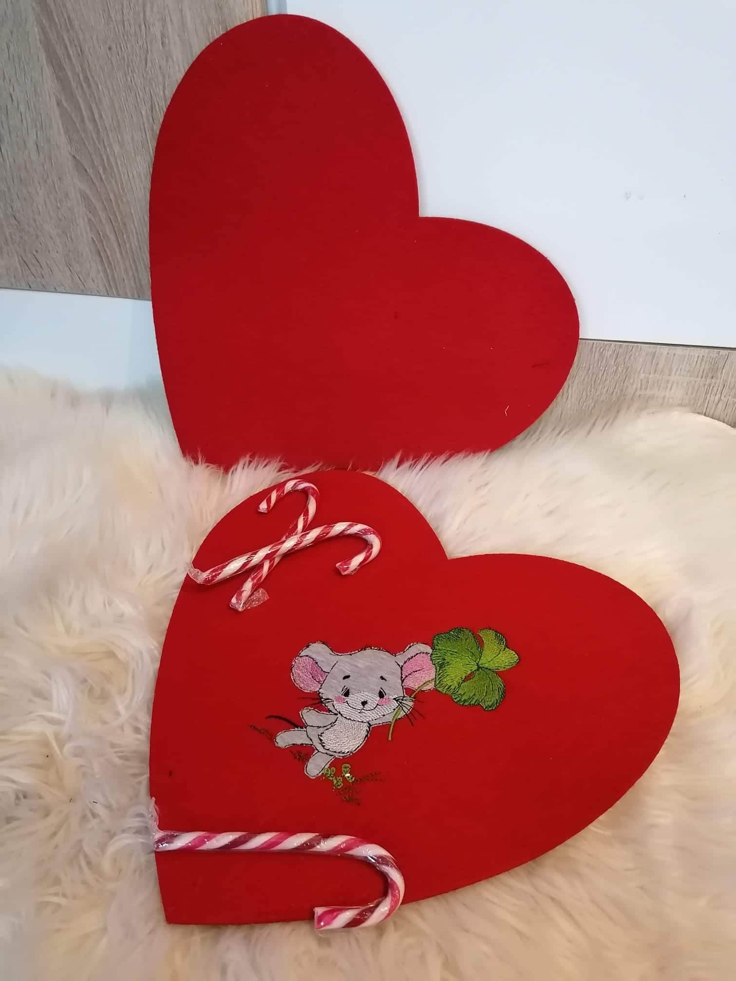 Maus Stickdatei – süßes Applikationsmotiv für Geschenke & Kinderkleidung - Sewando