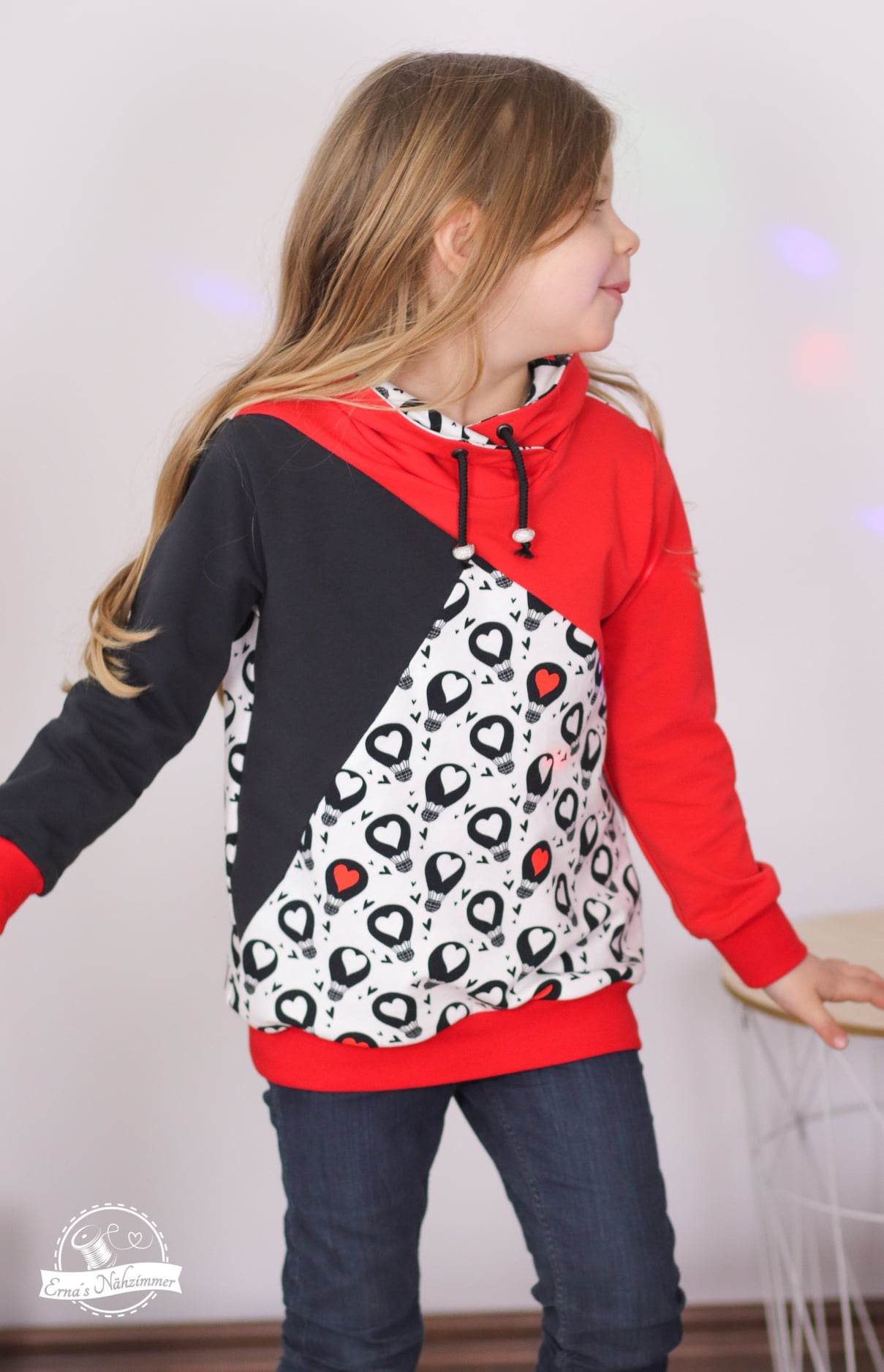 Schnittmuster Hoodie SCHIO KIDS Gr. 74/80 - 146/152 : - Sewando