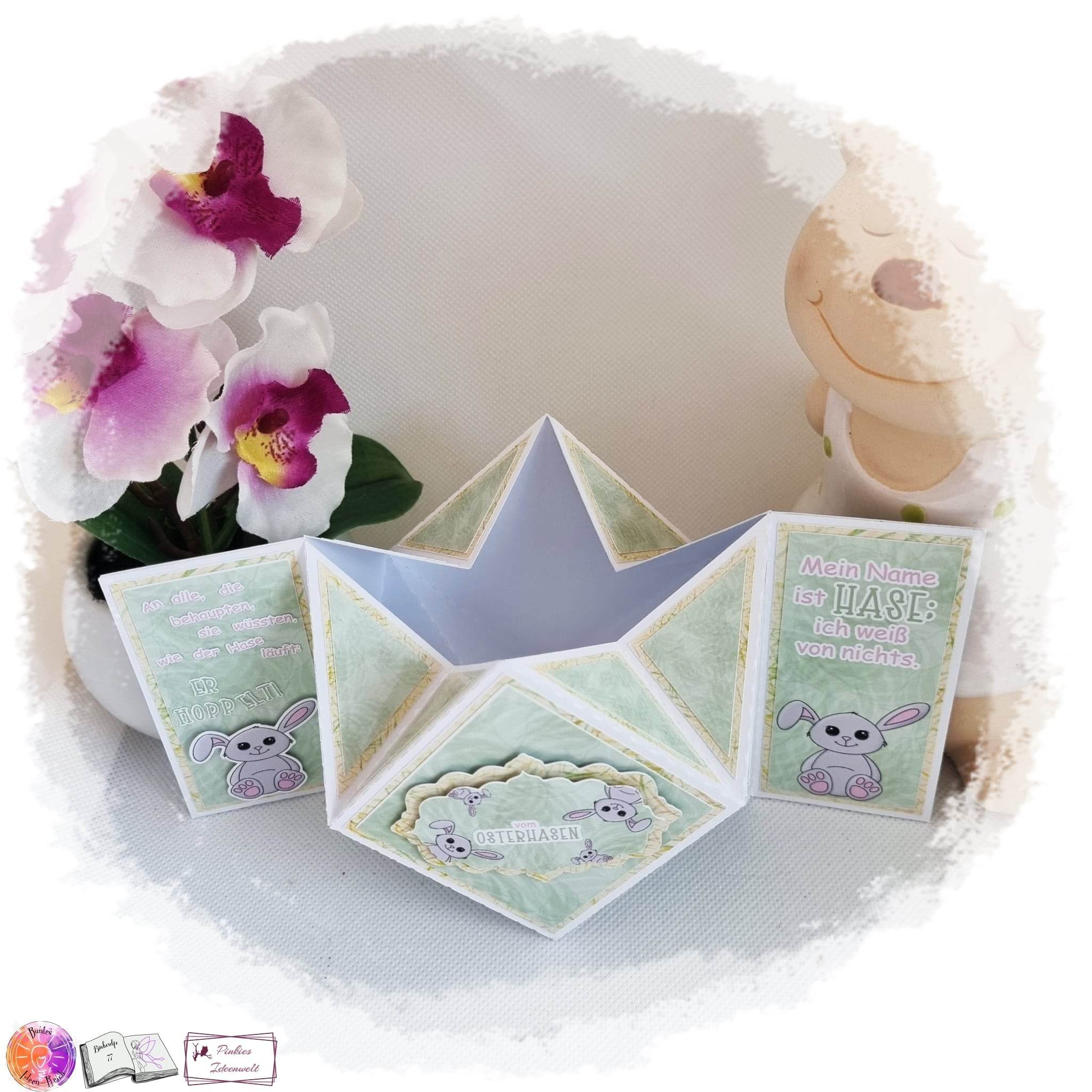 Digiset Osterhasi Sublimation, Digistamp, Digipaper - Sewando
