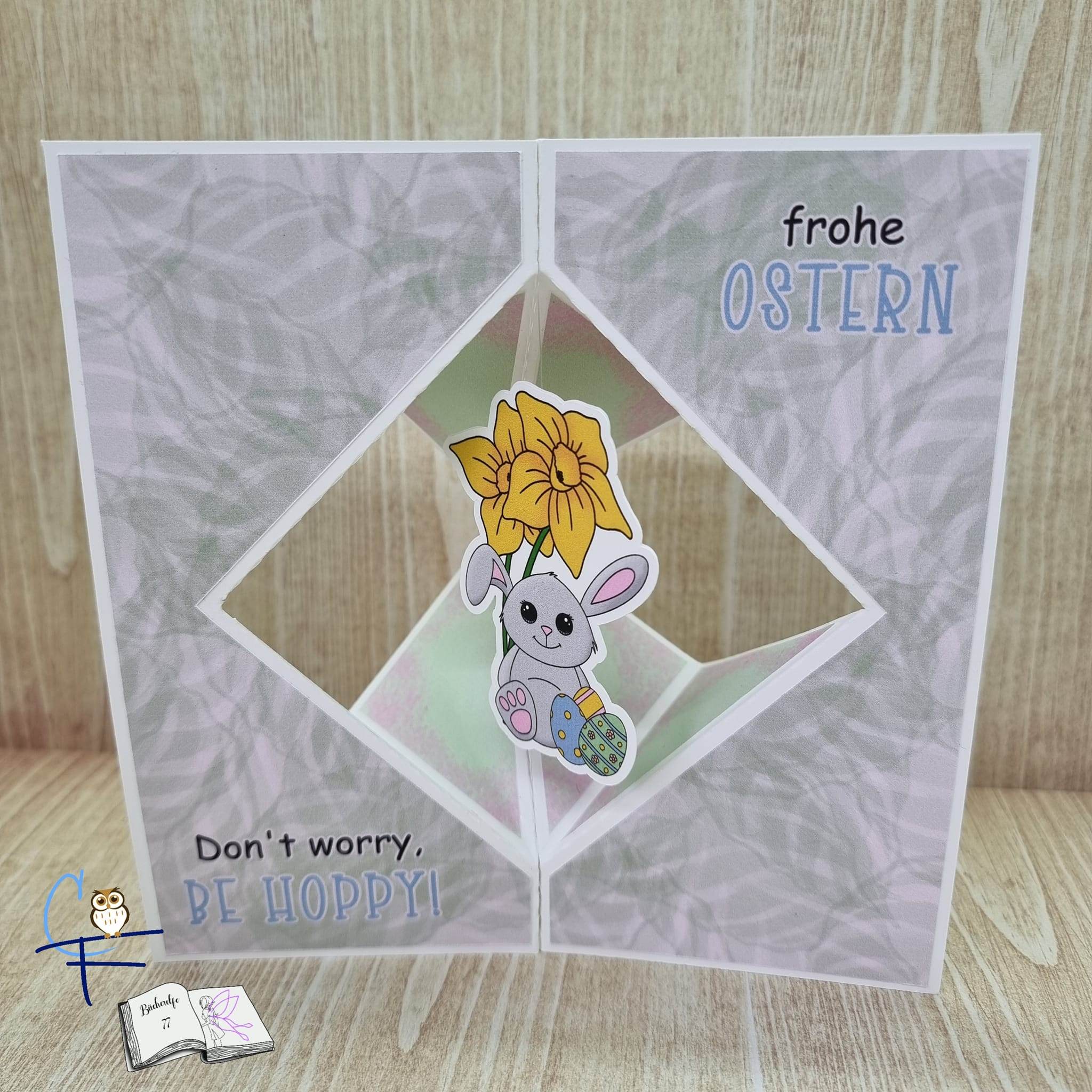 Digiset Osterhasi Sublimation, Digistamp, Digipaper - Sewando