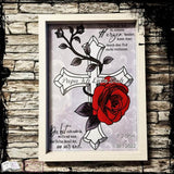 Digiset Trauer Sublimation, Digistamp, Digipaper - Sewando