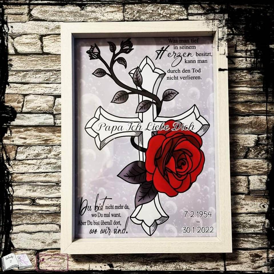Digiset Trauer Sublimation, Digistamp, Digipaper - Sewando