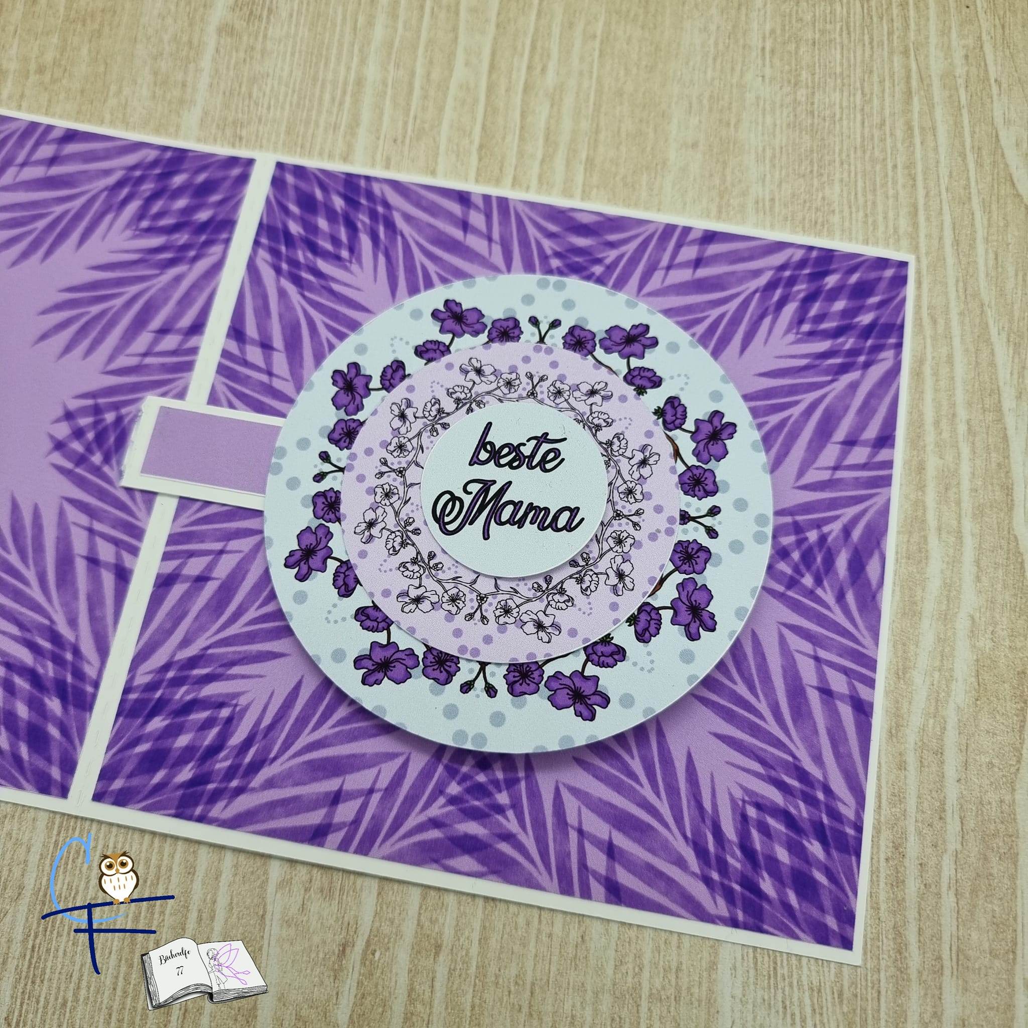 Digiset Blumen Kranz Plotten, Sublimation, Drucken, Digistamp - Sewando