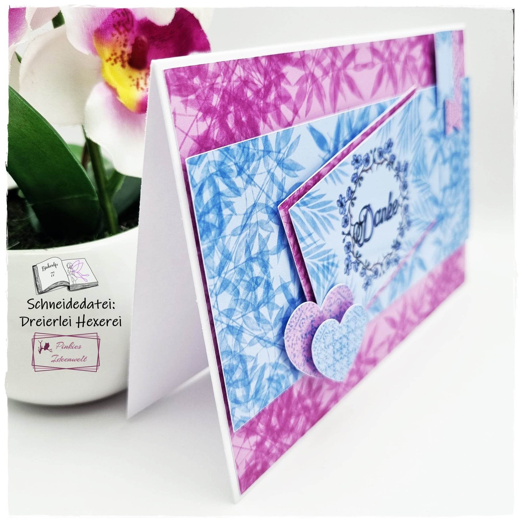 Digiset Blumen Kranz Plotten, Sublimation, Drucken, Digistamp - Sewando