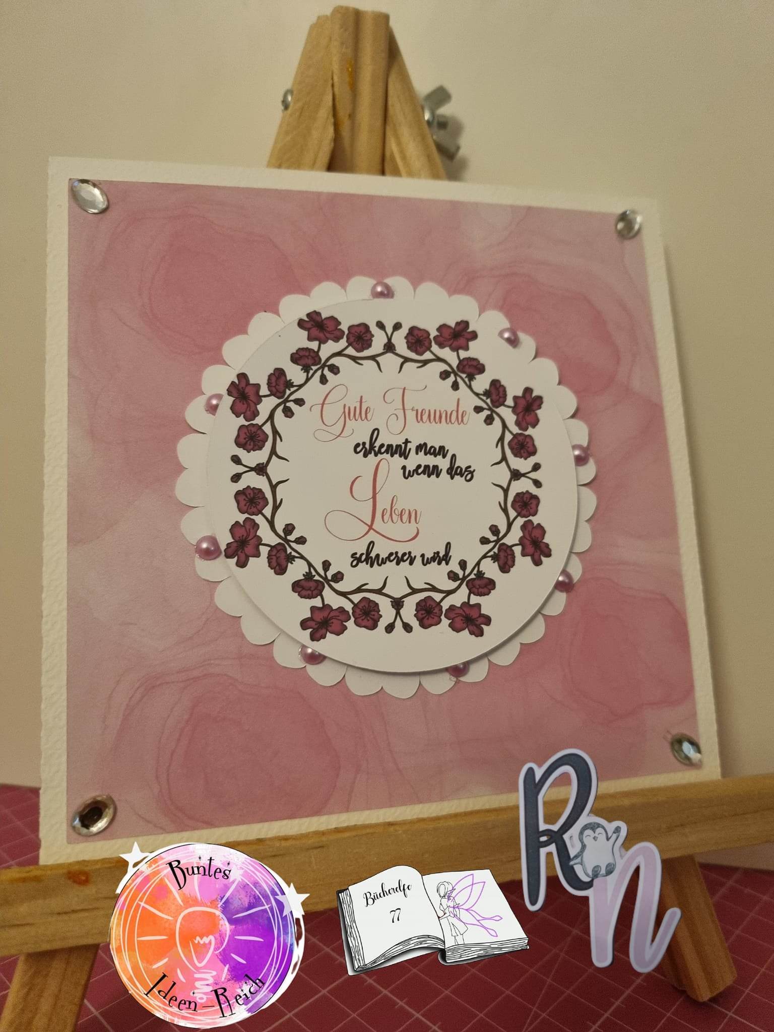 Digiset Blumen Kranz Plotten, Sublimation, Drucken, Digistamp - Sewando