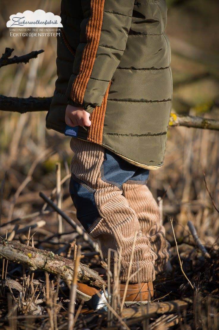 Big Outdoorhose, Matschhose, Regenhose, Tobehose - für 105cm-140cm Körpergröße - Sewando