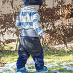 Big Outdoorhose, Matschhose, Regenhose, Tobehose - für 105cm-140cm Körpergröße - Sewando