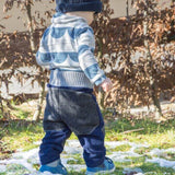 Big Outdoorhose, Matschhose, Regenhose, Tobehose - für 105cm-140cm Körpergröße - Sewando