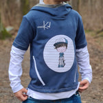 Hoodie Junior Mikael Größe 122-176 inkl. Beamerdatei - Sewando