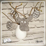Digiset Osterhasi Sublimation, Digistamp, Digipaper - Sewando