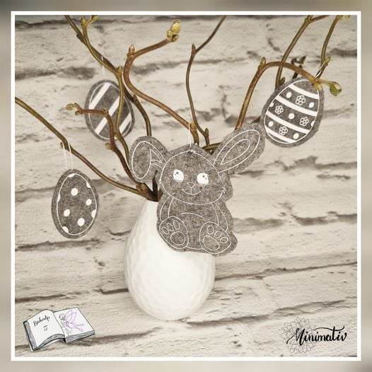 Digiset Osterhasi Sublimation, Digistamp, Digipaper - Sewando